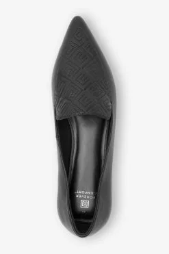 Next Black Forever Comfort® Point Toe Loafers -Women's Shirts & Blouses Sales D00662s4