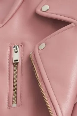 Next Faux Leather Biker Jacket -Women's Shirts & Blouses Sales D06 204s8