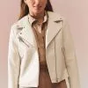 Next Faux Leather Biker Jacket -Women's Shirts & Blouses Sales D06 205s