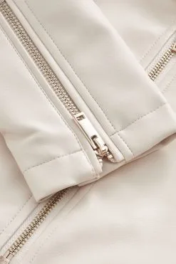 Next Faux Leather Biker Jacket -Women's Shirts & Blouses Sales D06 205s7