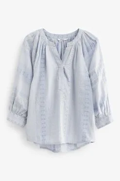 Next Kaftan Half Sleeve V-Neck Top -Women's Shirts & Blouses Sales D06 212s5