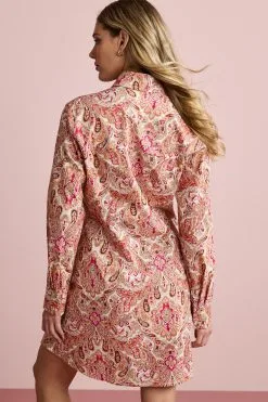 Next 100% Cotton Poplin Mini Shirt Dress -Women's Shirts & Blouses Sales D07 098s3