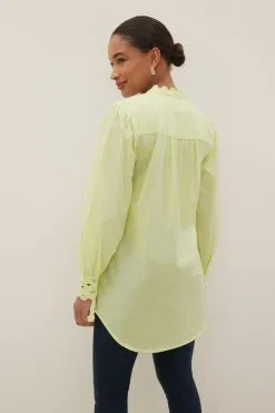Next Lime Green Craft Detail Blouse -Women's Shirts & Blouses Sales D08882s2