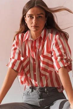 Next Long Sleeve Hardware Detail Shirt