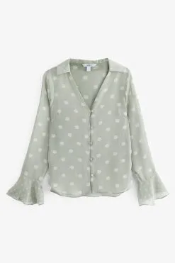 Next V-Neck Long Sleeve Blouse -Women's Shirts & Blouses Sales D09 382s5