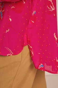 Next Curved Hem Long Sleeve Tunic V-Neck Top -Women's Shirts & Blouses Sales D09 557s5