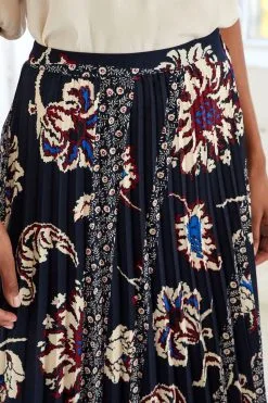 Next Cream Floral Tie Neck Button Short Sleeve Blouse -Women's Shirts & Blouses Sales D09 625s3