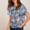 Next Flutter Short Sleeve Top -Women's Shirts & Blouses Sales D09 651s