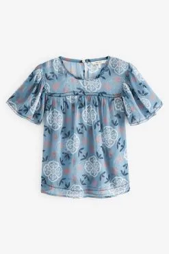 Next Flutter Short Sleeve Top -Women's Shirts & Blouses Sales D09 651s6