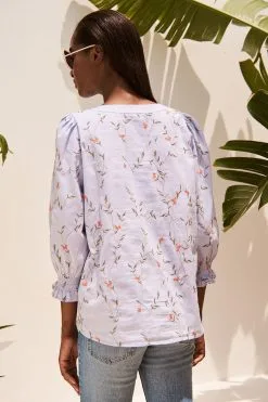 Next Pale Blue Embroidered V-Neck Blouse -Women's Shirts & Blouses Sales D12 605s3