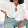 Next Puff Sleeve Shirt -Women's Shirts & Blouses Sales D12 907s