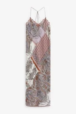 Next Lace Trim Strappy Cami Midi Dress -Women's Shirts & Blouses Sales D15 851s6