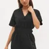 Next Black Embroidery Detail Playsuit -Women's Shirts & Blouses Sales D15781s