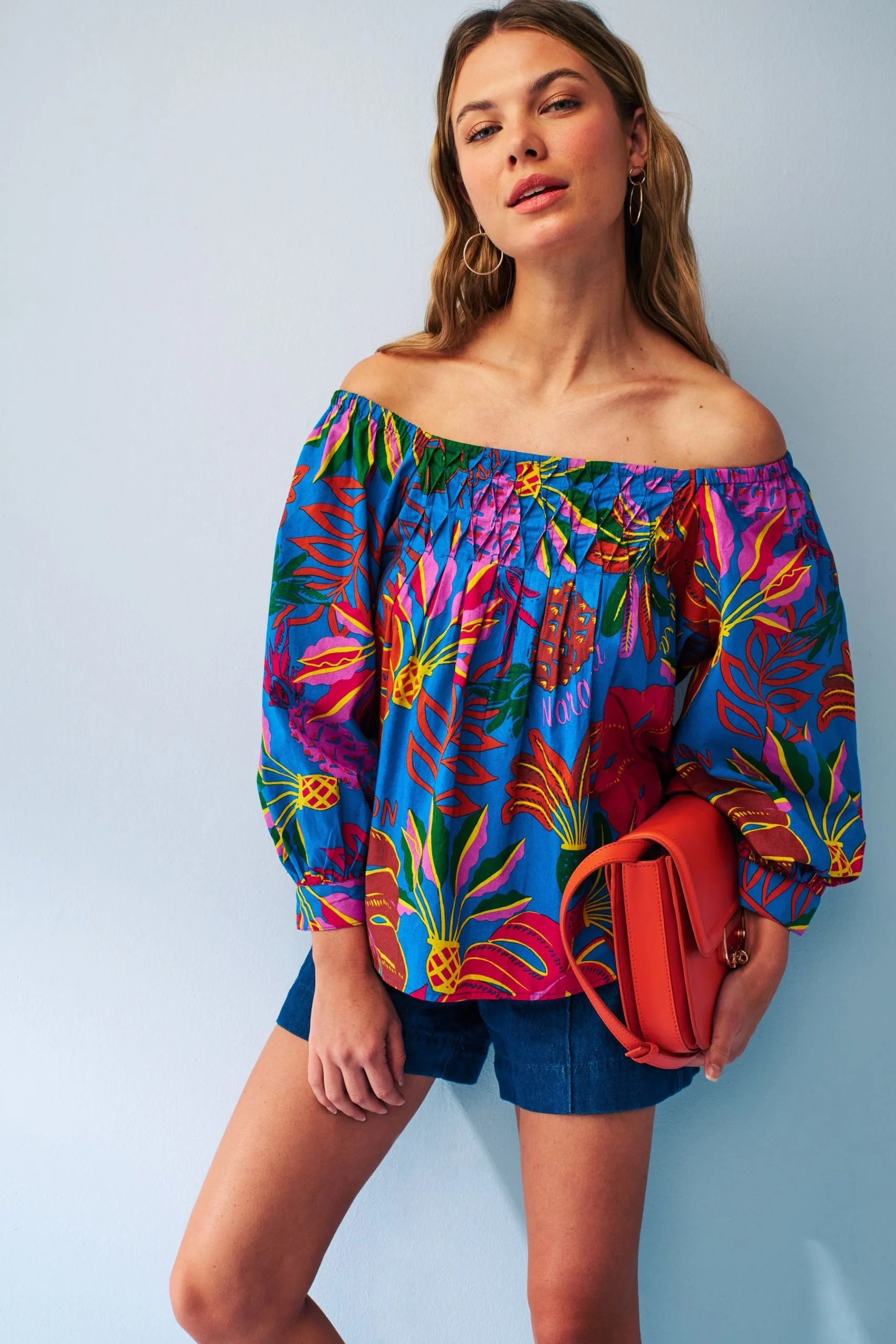 Next Off The Shoulder Square Neck Long Sleeve Top 4 Next Off The Shoulder Square Neck Long Sleeve Top - Image 2