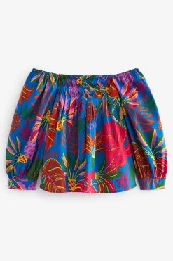 Next Off The Shoulder Square Neck Long Sleeve Top 11 Next Off The Shoulder Square Neck Long Sleeve Top -Women's Shirts & Blouses Sales D21566s5