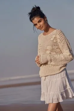 Next Cotton Tiered Mini Skirt