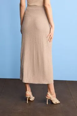 Next Texture Ruched Front Midi Skirt -Women's Shirts & Blouses Sales D36197s3