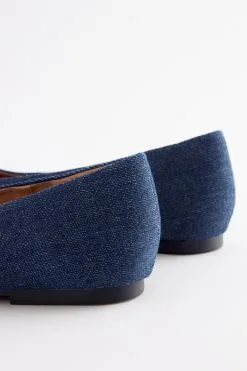 Next Denim Forever Comfort® Square Toe Ballerina Shoes -Women's Shirts & Blouses Sales D56536s6