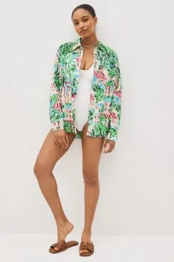 Next Multi Print Oversized Shirt 9 Next Multi Print Oversized Shirt -Women's Shirts & Blouses Sales D58356s2