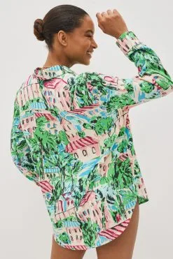 Next Multi Print Oversized Shirt 10 Next Multi Print Oversized Shirt -Women's Shirts & Blouses Sales D58356s3