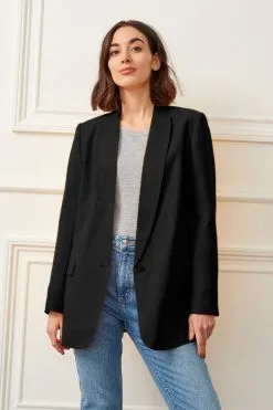 Next Relaxed Fit Single Breasted Blazer
