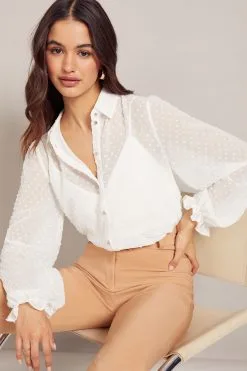 Next Friends Like These Friends Like These Dobby Chiffon Top