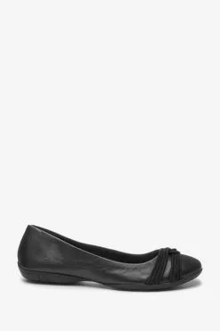 Next Forever Comfort® Twist Leather Ballerina Shoes -Women's Shirts & Blouses Sales M51669s4