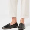Next Black Forever Comfort Leather EVA Slip On Shoes