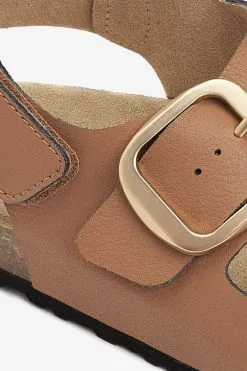 Next Back Strap Leather Footbed Sandals -Women's Shirts & Blouses Sales M55763s4