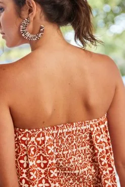 Next Bandana Style Sleeveless Bandeau Top -Women's Shirts & Blouses Sales M78 408s4