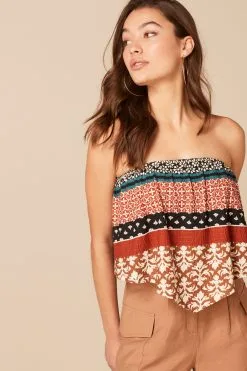 Next Bandana Style Sleeveless Bandeau Top
