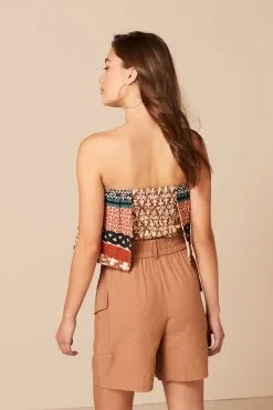 Next Bandana Style Sleeveless Bandeau Top -Women's Shirts & Blouses Sales M78 409s4