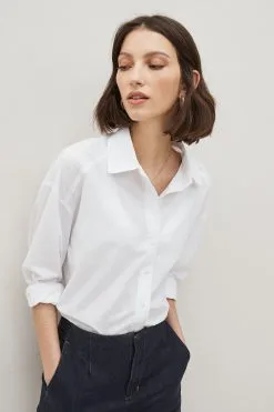 Next Oversized Long Sleeve Cotton Shirt