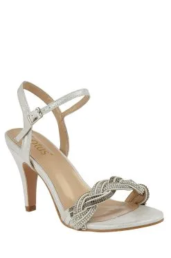 Next Silver Lotus Footwear OpenToe Sandals