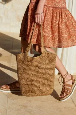 Next Paper Straw Shoulder Bag