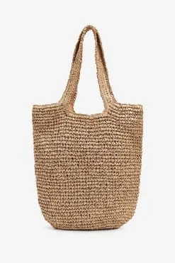 Next Paper Straw Shoulder Bag -Women's Shirts & Blouses Sales T01837s2