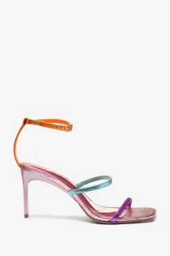 Next Rainbow Forever Comfort® Triple Strap Heeled Sandals -Women's Shirts & Blouses Sales T10167s5