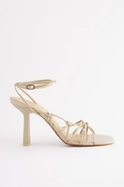 Next Signature Leather Side Knot Sandals -Women's Shirts & Blouses Sales T11 284s7