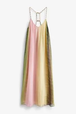 Next Rochelle Plaited Midi Summer Dress -Women's Shirts & Blouses Sales T11 290s6