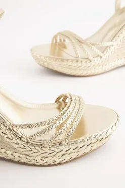 Next Forever Comfort® Plait High Wedges -Women's Shirts & Blouses Sales T11285s7