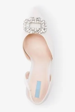 Next Ivory Forever Comfort® Wedding Jewel Slingback Heeled Bridal Shoes 12 Next Ivory Forever Comfort® Wedding Jewel Slingback Heeled Bridal Shoes -Women's Shirts & Blouses Sales T23971s5