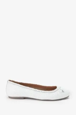 Next Leather Weave Ballerinas -Women's Shirts & Blouses Sales T28957s4