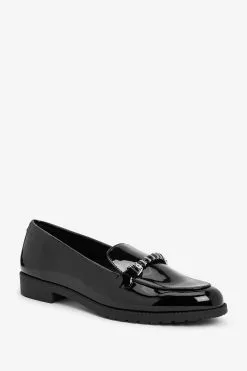Next Black Forever Comfort® Hardware Loafers -Women's Shirts & Blouses Sales T31469s4