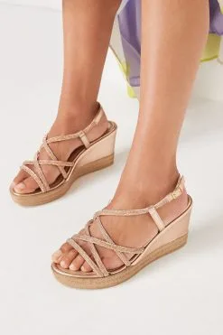 Next Forever Comfort® Tubular Bling Asymmetric Wedges