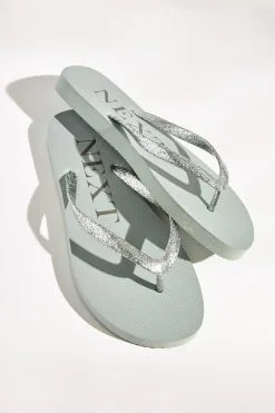 Next Glitter Beach Flip Flops -Women's Shirts & Blouses Sales T46264s6