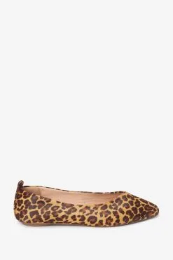 Next Leopard Signature Leather Ballerina Shoes -Women's Shirts & Blouses Sales T82923s4