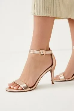 Next Signature Leather Mid Heel Sandals -Women's Shirts & Blouses Sales T98800s2