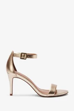 Next Signature Leather Mid Heel Sandals -Women's Shirts & Blouses Sales T98800s3