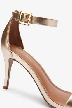 Next Signature Leather Mid Heel Sandals -Women's Shirts & Blouses Sales T98800s6