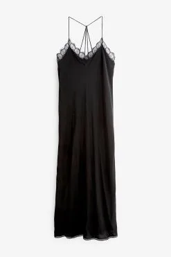 Next Lace Trim Strappy Cami Midi Dress -Women's Shirts & Blouses Sales THR 106s9